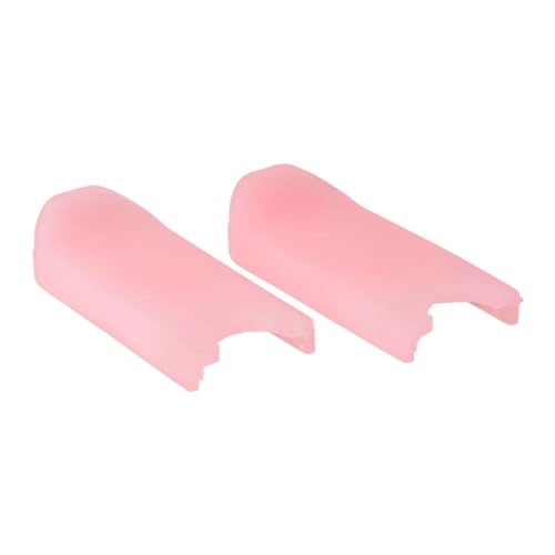 2 Teile/satz Saxophon Finger Rest Abdeckung Mit Sattel Farbe Silikon Daumen Rest Für Saxophon Professionelle Zubehör (Color : Pink)