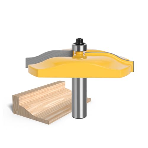 Hartmetall Fräser 1/2'' 12mm Schaft Erhöhte Panel Router Bit Ogee Schrank Tür Holz Nut Werkzeug Für Holzbearbeitung Rahmen