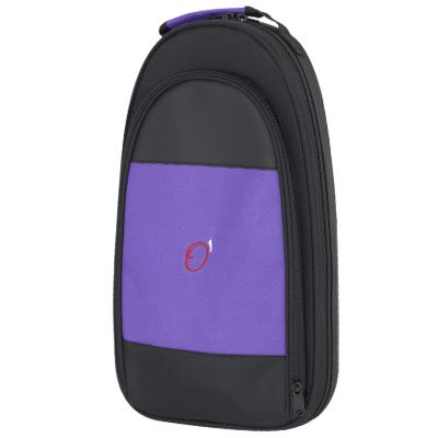 Ortola 6467 Schutzhülle für Piccolo, Schwarz/Violett