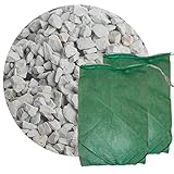 Zeolith Filterset (10 kg Zeolith und 2 Filtersäcke) von Schicker Mineral für Ihren Gartenteich, ideal geeignet als Wasseraufbereiter für Gartenteich und Aquarium (4,0-8,0 mm)