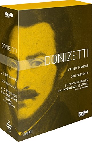 Donizetti - L'Elisir d'Amore/Don Pasquale/Viva La Mamma [3 DVDs]