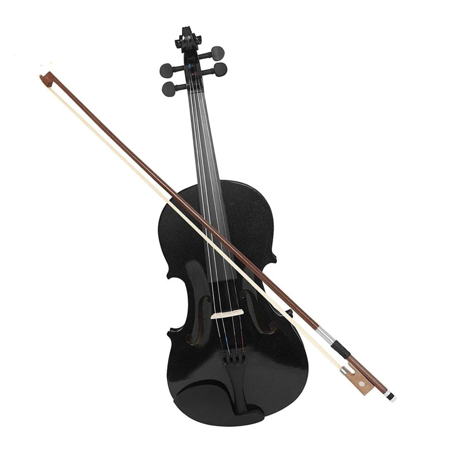 Standard Violine Violine Schwarz Massivholz Violinenset