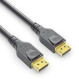 PureLink PI5010-050 DisplayPort 1.4 Kabel, 8K, 4320p, (DisplayPort Stecker auf DisplayPort Stecker), 5,00m, schwarz