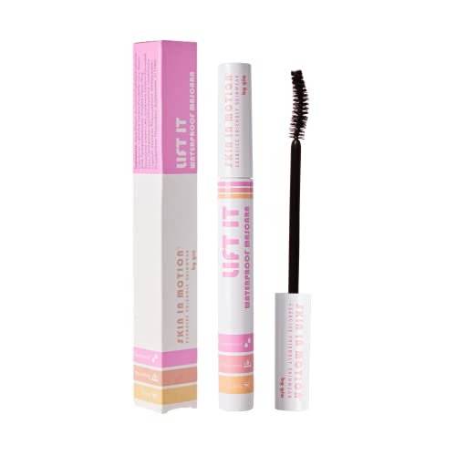 Skin in Motion Lift It Wasserdichte Mascara, schwarz, 8 Milliliter