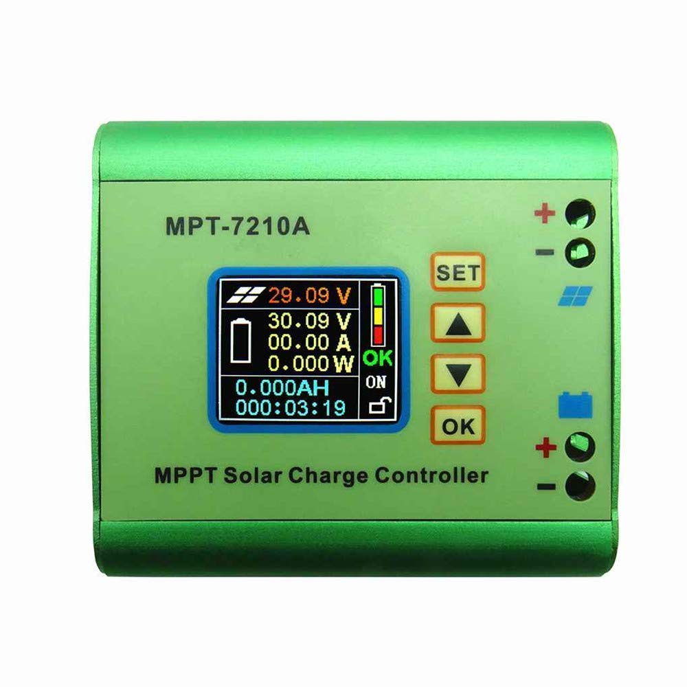 MPT-7210A MPPT Solarpanel-Regler Laderegler mit LCD-Display für 24/36/48/60/72V