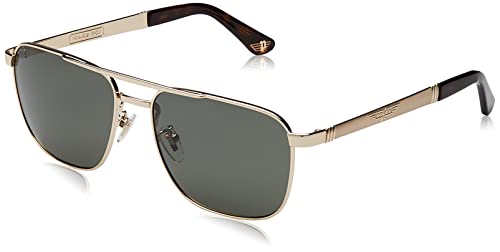 Police Unisex SPL890E Sunglasses, Glänzendes Roségold mit Sandblasted/Satin, 58