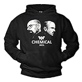 MAKAYA Heisenberg Pullover mit Kapuze Chemical BROS Breaking Bad schwarz Größe L