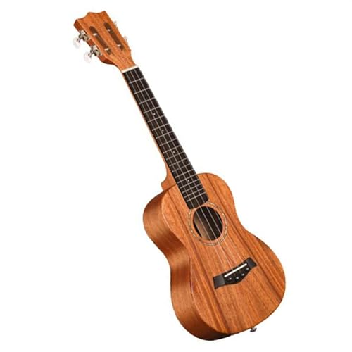 23-Zoll-Konzert-Ukulele, Korpus Aus Mahagoni, Palisander-Griffbrett Und Steg, 4-saitiges Gitarreninstrument Ukulele Einsteiger Kit (Color : A)