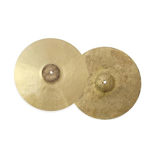 Drum Jazz Drum Becken B20 Bronzelegierung Becken Hi-Hat Becken Zubehör für Schlaginstrumente (Color : 15 inch hihat)