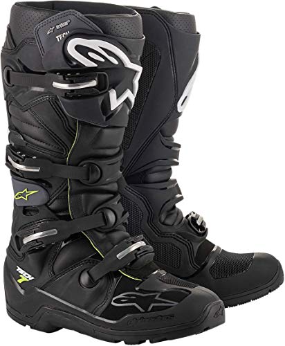 Alpinestars Tech 7 Enduro Ds Stiefel, Unisex, Schwarz/Grau, Größe 09 (Mehrfarbig, Einheitsgröße