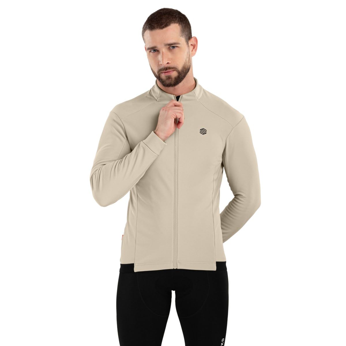 SIROKO - Fahrradjacke J1 Rombo - L - Beige