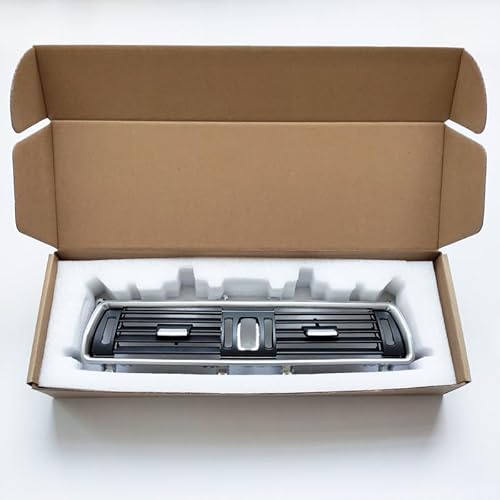 VAKIRA Klimaanlage vorne, zentral, links, rechts, hinten, AC-Entlüftungsgitter, Auslass, kompletter Satz, for BMW, 5er GT F07 528 535 550 2010–2017 Lüftungsschlitze für Autoklimaanlagen(Middle-B)