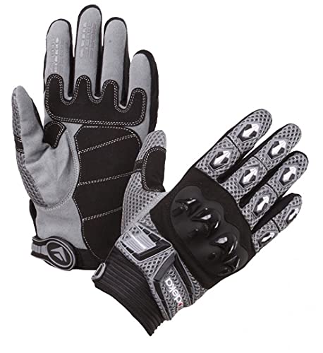 Modeka MX Top Handschuhe 9 Schwarz/Grau