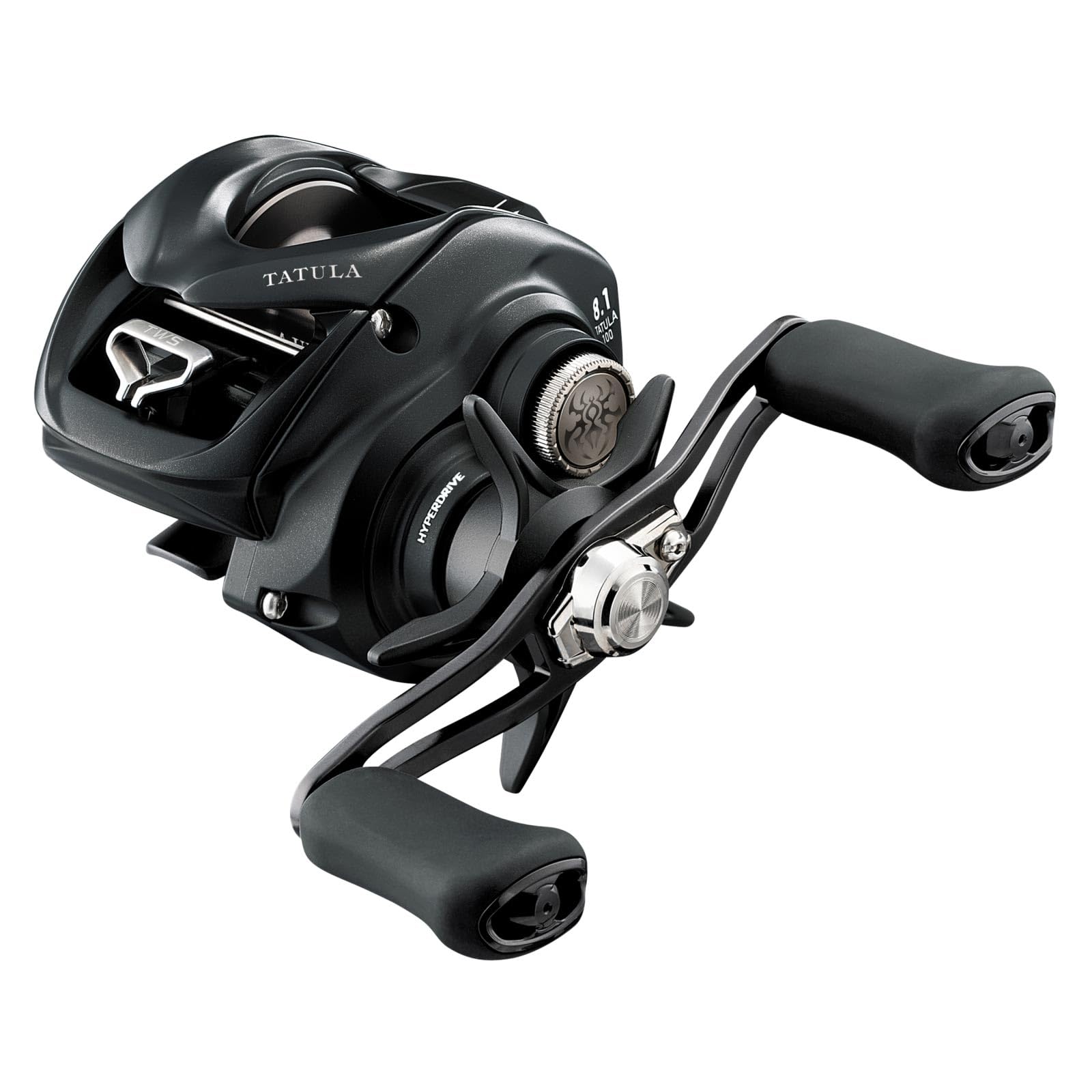 DAIWA 23 Tatula TW 100 100L, Baitcast-Angelrolle, UTD-Bremse, Kurbel Links, 10714-110