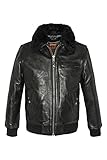 Schott Herren Jacke LC1380 Schwarz (Black) S