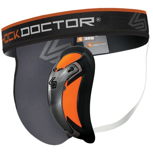 ShockDoctor Tiefschütz Herren mit Ultra Carbon Flex Cup - Entwickelt für den Kampfsport: Boxen, Karate, Taekwondo, Krav Maga, MMA, Muay Thai ...