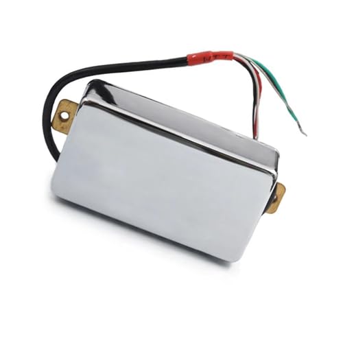 Geschlossener Humbucker-Tonabnehmer Für E-Gitarre, Versiegelter Halssteg-Tonabnehmer Für Gitarre e gitarren tonabnehmer (Color : CR Neck)