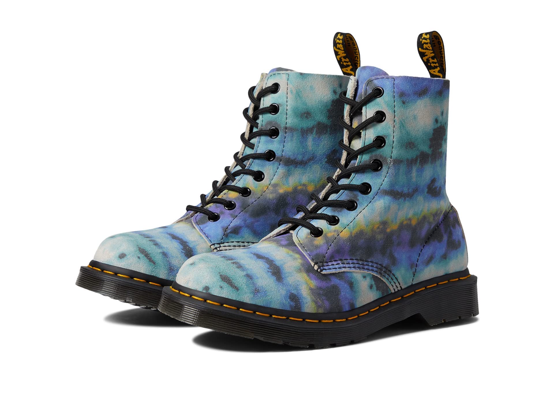 Dr. Martens 10072212 Unisex-Erwachsene Schnürstiefel, blau, 37 EU