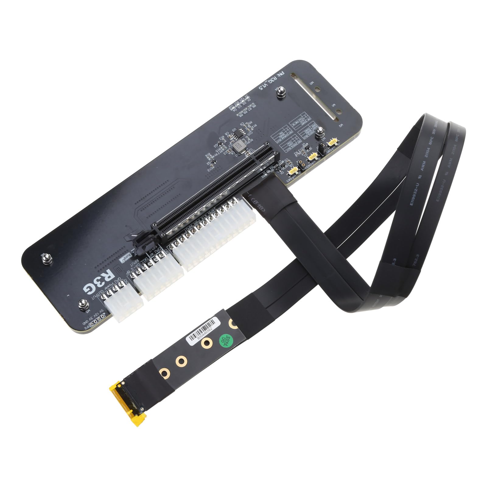 HDKEAN PCIe 3.0x4 Kabel M.2 M-Key für NVMe Externe Grafikkartenständer Halterung R43SG/R43SGTU PCI-E Grafikkarte 25/50 cm