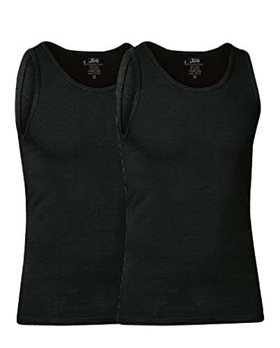 JBS Bamboo Tank Top 2er Pack Black 2XL