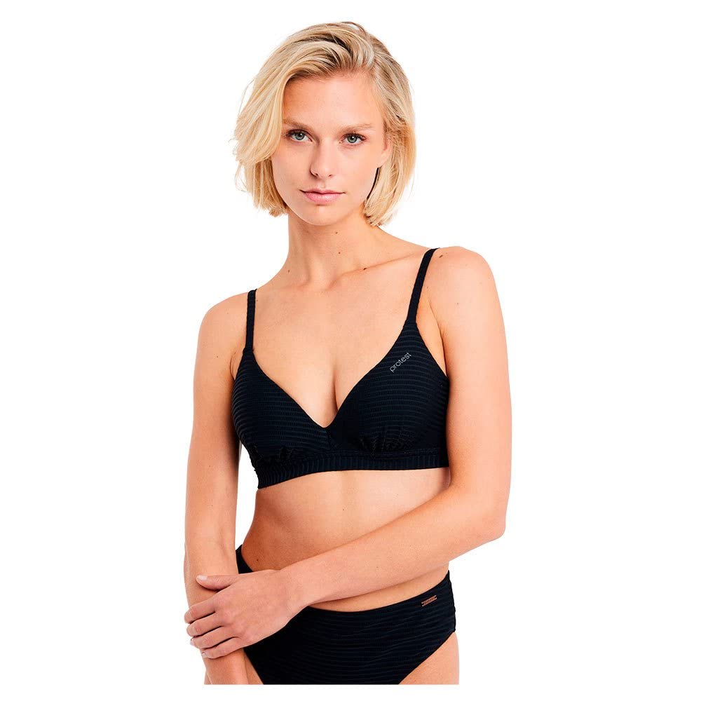 Protest Women, Ladies Bikinioberteil Mit Bügel MIXDALL Wire Bikini top BCD-Cup True Black M38C