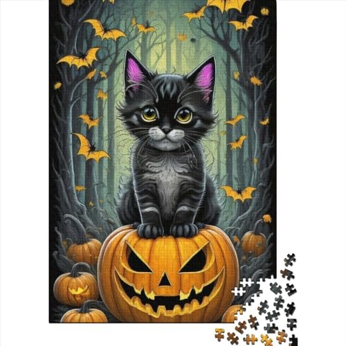 500 große Teile Puzzle für Erwachsene Traumkatze Holzpuzzle für Erwachsene ganze Familie und das 52x38cm