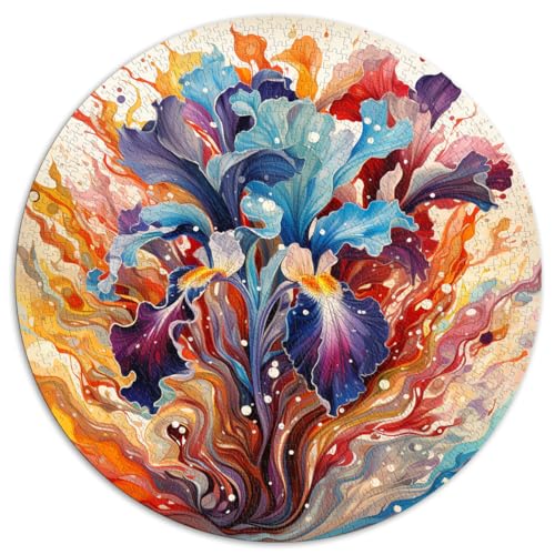 Puzzle-Geschenk Griechische Iris Puzzle 1000 Teile 67,5 x 67,5 cm Lernspielzeug Spielzeug Puzzle Lernspiele Stressabbau-Puzzles