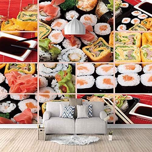 Restaurant Sushi Poster 3D Tapeten Wanddekoration Fototapete Sofas Wohnzimmer Wandbild Schlafzimmer-150cm×105cm