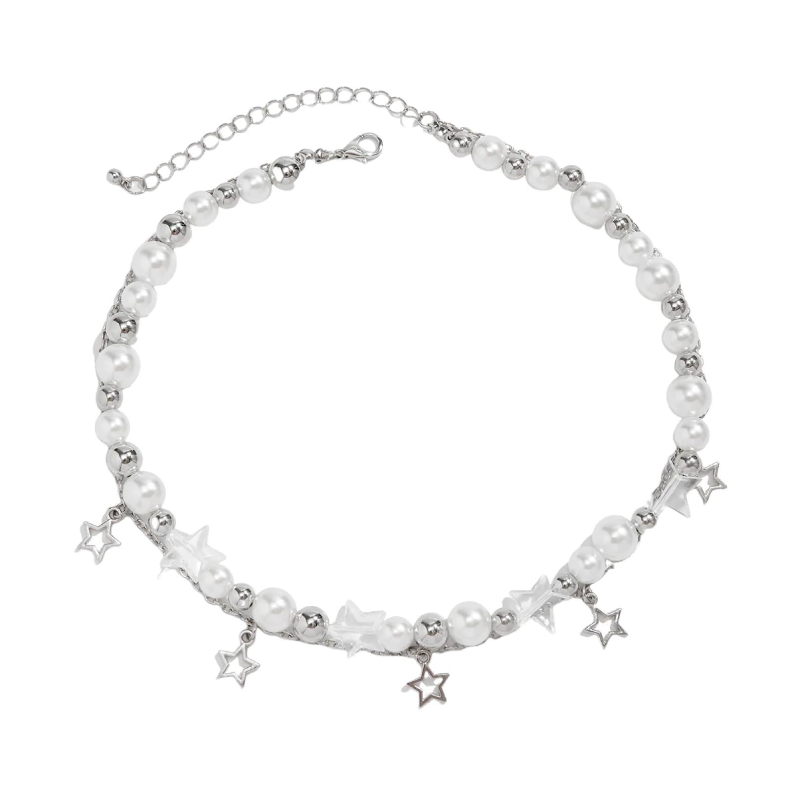 XIPIEIO Personalisierte Modehalskette für Damen, elegante Perlenkette, Halskette für Frauen, Gothic-Anhänger, Braut-Accessoires, Temperament-Geschenk