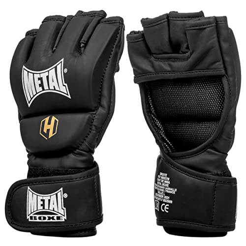 METAL BOXE mb534-Handschuhe Kampf Unisex, Uni, MB534, Black Light