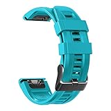 NEYENS 22 x 26 mm Smartwatch-Armbänder für Garmin Fenix 7 7X Silikonarmbänder Schnellverschluss Uhrenarmband Fenix 6X 5X 6 5 Plus/945 Armband Correa, For Forerunner 935 945, Achat