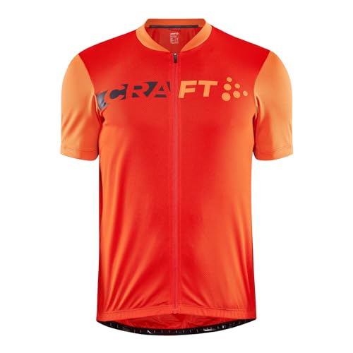 Craft Core Endur Logo Kurzarm Trikot Herren orange