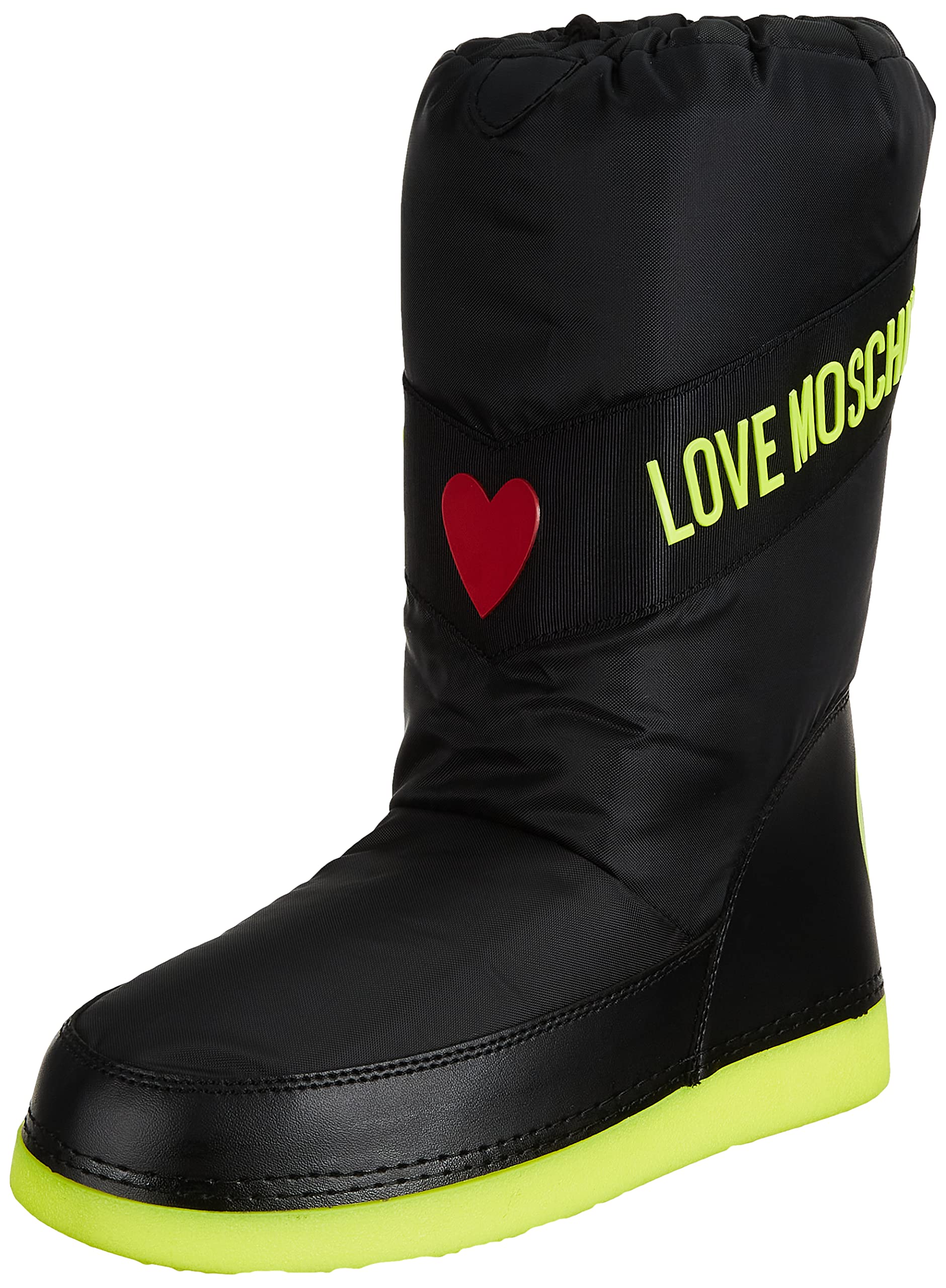 Love Moschino Damen St.ttod.skiboot20 Nylon Stiefelette, Schwarz, 35 EU