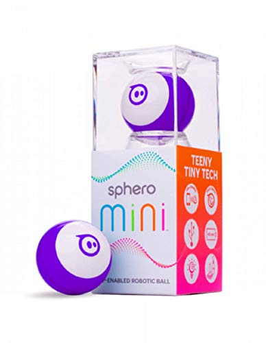 Sphero M001PURW Mini Lila: App-gesteuerter Roboterball, STEM-Lern-und Codierspielzeug, Alter ab 8, Violett