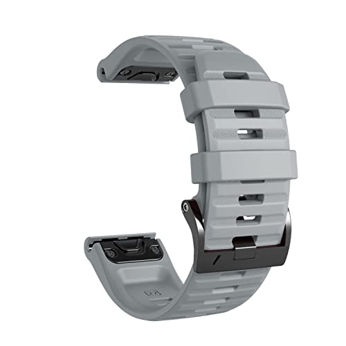 OPKDE Sport-Silikon-Uhrenarmband für Garmin Fenix 7, 7X, 6, 6X, Pro, 5X, 5 Plus, 3HR 935, 22 mm, 26 mm, EasyFit, Schnellverschluss-Armband, 22mm For For Fenix 5 5 Plus, Achat