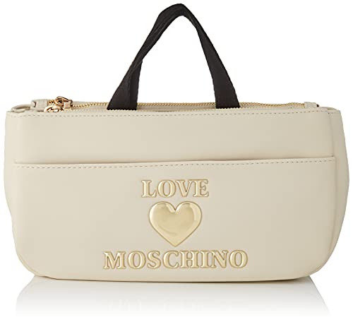 Love Moschino, Damenhandtasche, Kollektion Herbst Winter 2021, Einheitsgröße, Bianco - Größe: Einheitsgröße