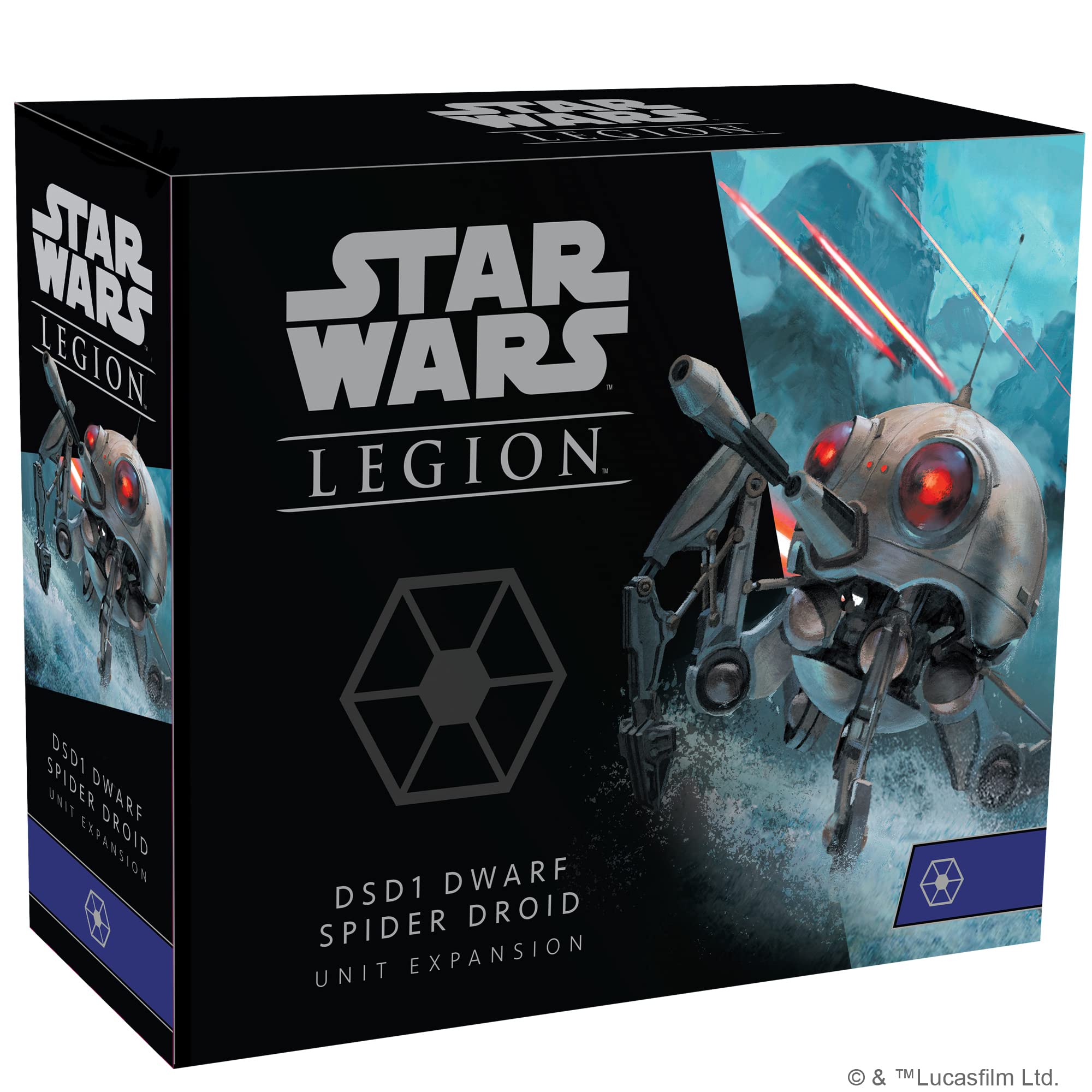 Atomic Mass Games , Star Wars Legion: Separatist Alliance Expansions: DSD1 Dwarf Spider Droid, Unit Expansion, Miniatures Game, Ages 14+, 2 Players, 90 Minutes Playing Time