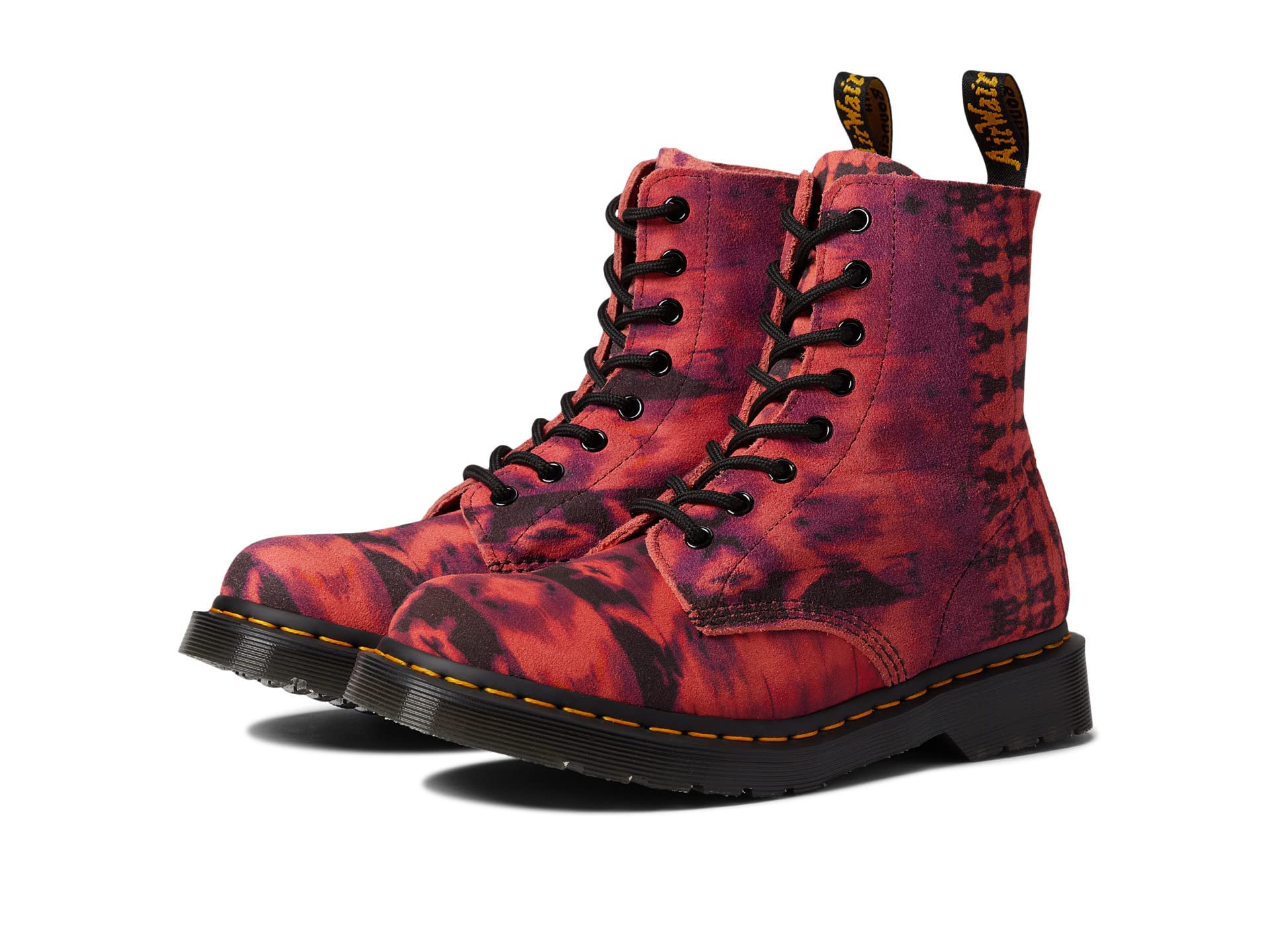 Dr. Martens Damen 1460 Pascal Mystic Floral Fashion Boot, violett, 38 EU