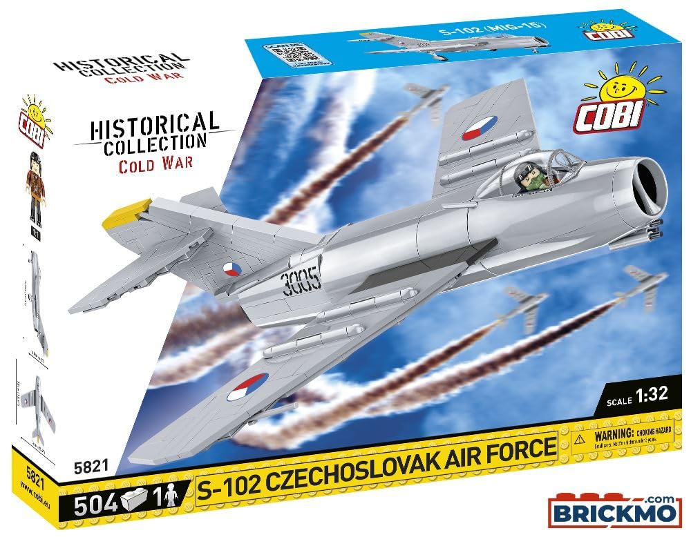 COBI 5821 Tschechoslowakische Luftwaffe Bausteine, Various, S