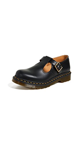 DR. MARTENS 14852001 T Bar Sneaker Female Black Smooth EU 39