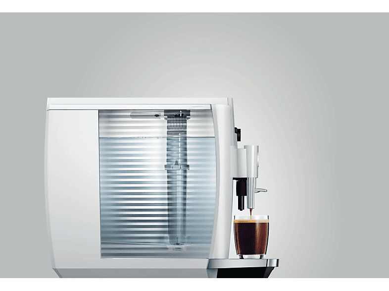 JURA E4 (EA) Kaffeevollautomat Piano White