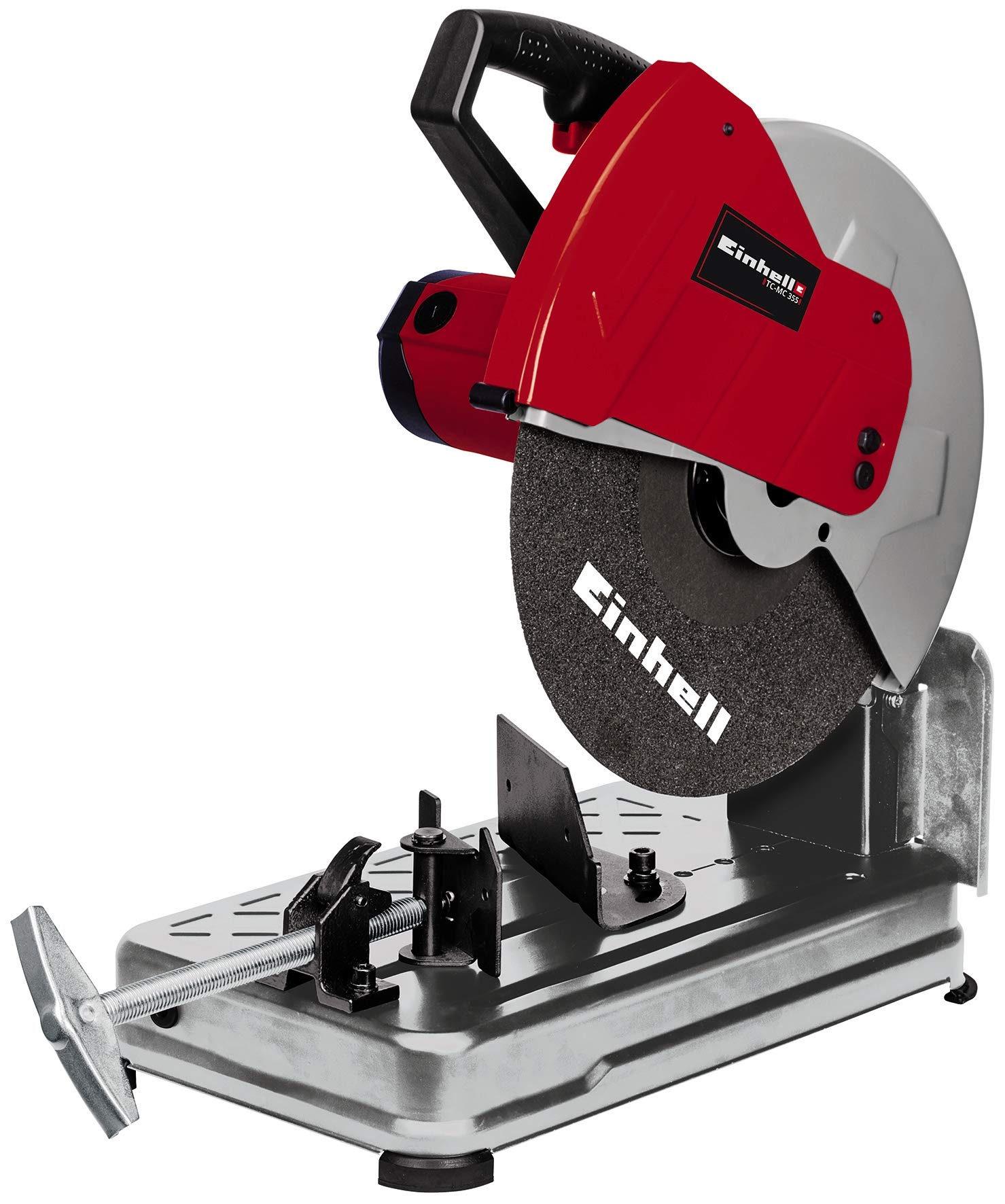 Einhell Metall-Trennmaschine TC-MC 355 (2.300 W, 4.000 min-1, Trennscheibe Ø 355 x Ø 25.4 x 3.2 mm, Sanftanlauf, Sägeblattfixierung, Funkenabweiser, Transportsicherung, Zusatzgriff)