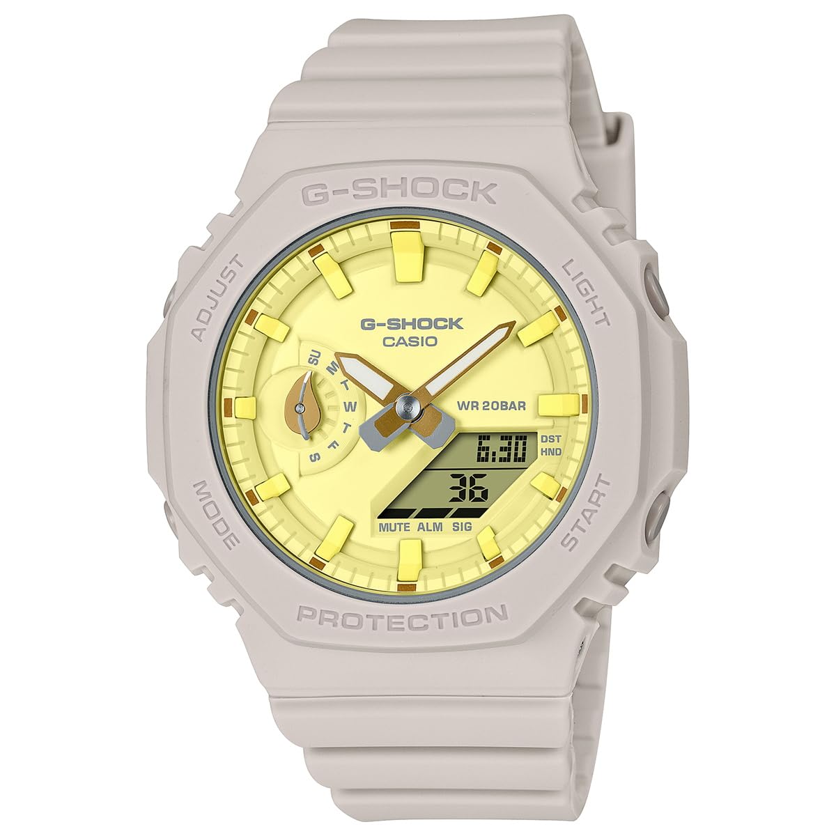 Casio G-Shock G-Shock GMA-S2100NC-4AJF [G-Shock natürliche Farbe x botanisches Design], Natürliche Farbe