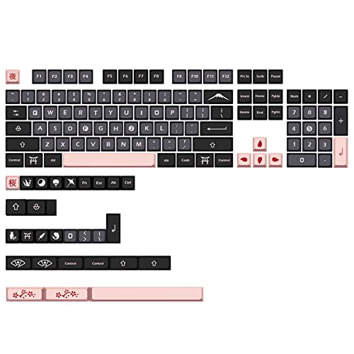 DYE-SUB-Tastenkappe mit 132 Tasten, für mechanische MX-Tastatur DZ60, RK61, GK64, 68