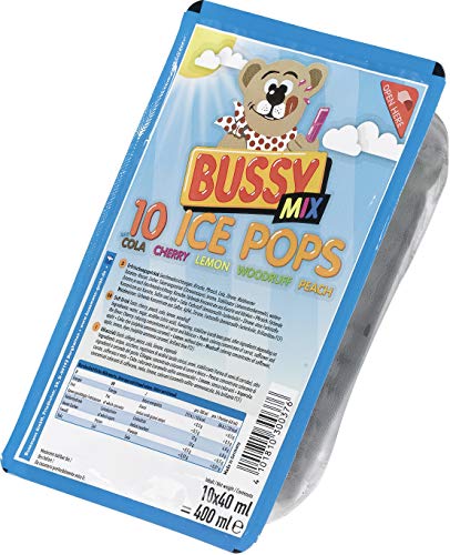 Bussy Mix Ice Pops Wassereis Schleck Drinks 20 x 10er Pack = 200 Wassereis a 40ml