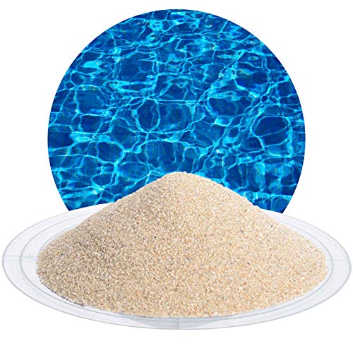 25 kg hygienischer Filtersand beige, Quarzsand - natürliches Filtermedium für Sandfilteranlagen zur Reinigung von Pool, Teich, Schwimmbad, Wasseraufbereitung von Schicker Mineral (Filtersand/Filterkies beige, 0,4-0,8 mm)