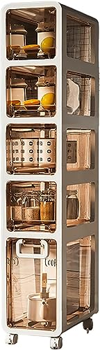 Dusch-Organizer für Badezimmer, Küche, Fugenschrank, Regal, Aufbewahrung, Acryl, kostenlose Installation, Toilette, Badezimmer, Toilette, wasserdichter Aufbewahrungsschrank, Boden, große Kap