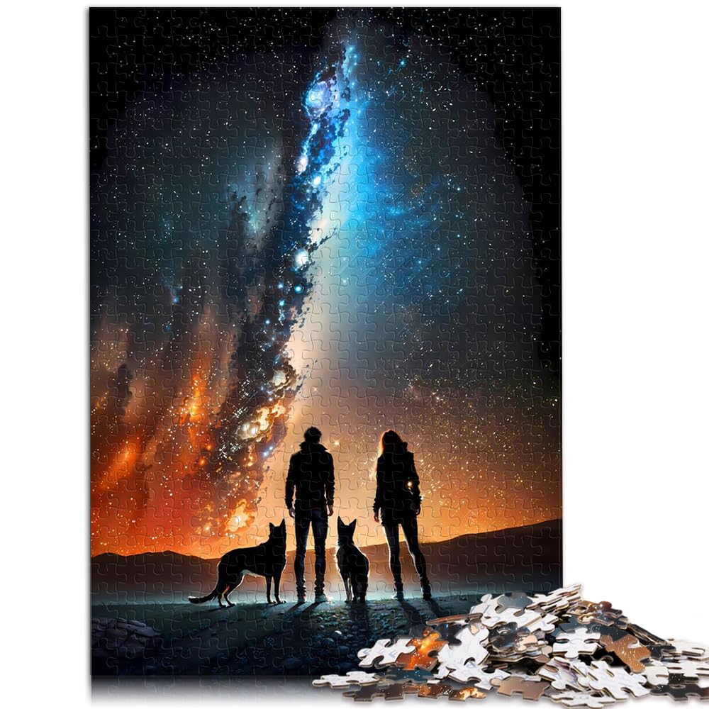 Puzzle für Galaxy Pathfinder, 1000-teiliges Puzzle, Holzpuzzle, Familienspiel zum Stressabbau, schwieriges Herausforderungspuzzle, 1000 Teile (50 x 75 cm)