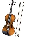 Standard Violine Handgefertigte 1-teilige Violine Mit Massivem Holzboden