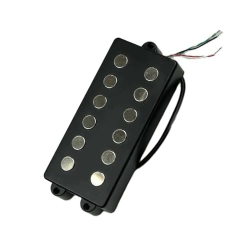 6 Saiten Bass E-Gitarre Humbucker Pickup Praktische und schöne Gitarrenteile Single-Coil-Tonabnehmer